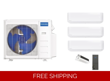 MRCOOL Self-Install 3-Room Mini Split Heat Pump (-13°F) E-Star: 23.9 SEER2/13 EER/10 HSPF (R454B)